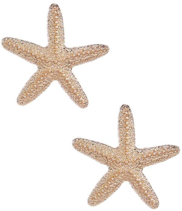 アンナアヴァ レディース アクセサリー ピアス・イヤリング Anna Ava Starfish Drop Earrings Gold ゴールド