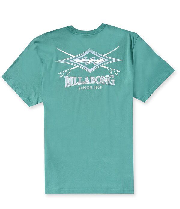 ビラボン メンズ トップス シャツ Billabong Crossboardshort Sleeve TShirt Deep Sea 9,086円