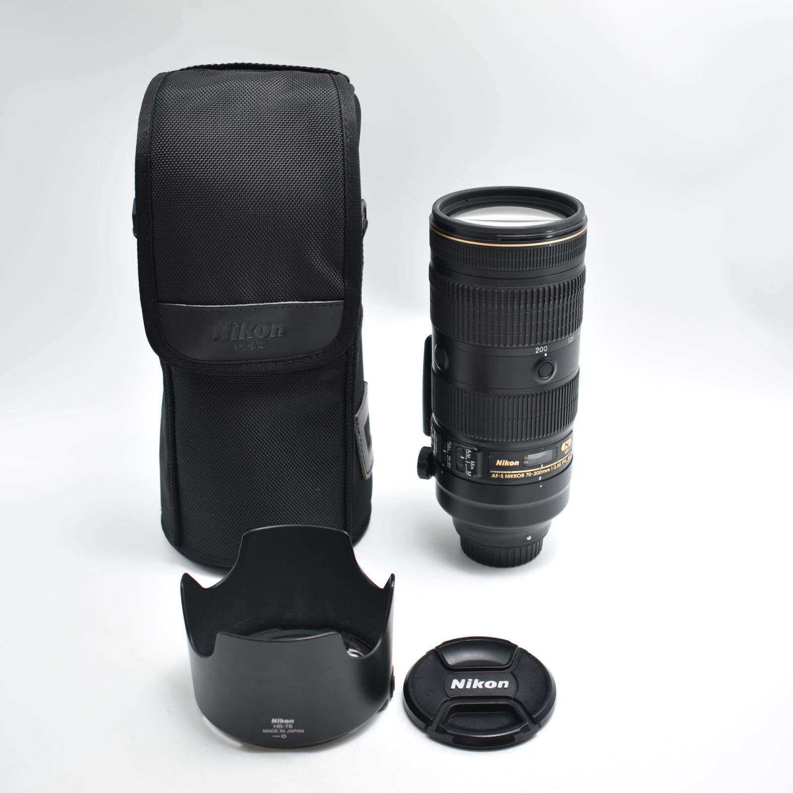 B#13280 Nikon 望遠ズームレンズ AF-S NIKKOR 70-200mm f/2.8E FL ED VR フルサイズ対応