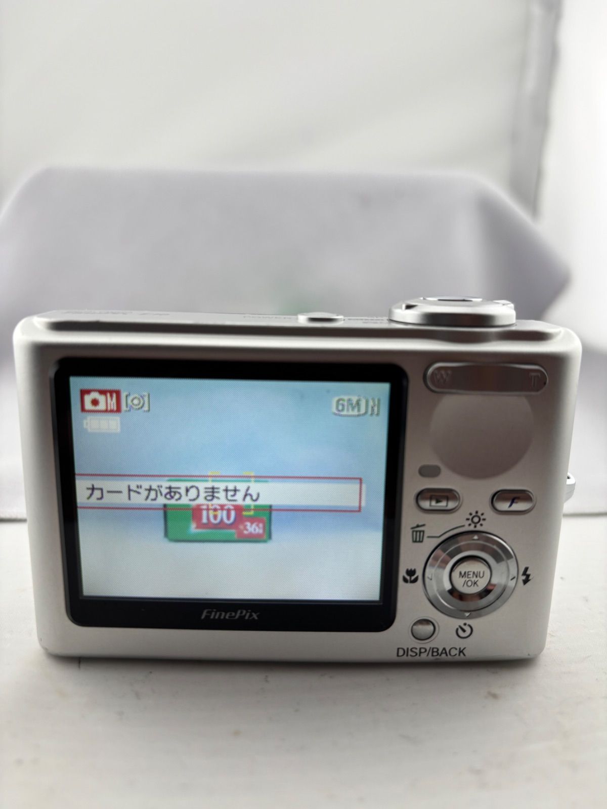 2139【動作確認済み】 FUJIFILM FinePix F10 シルバー 富士フィルム