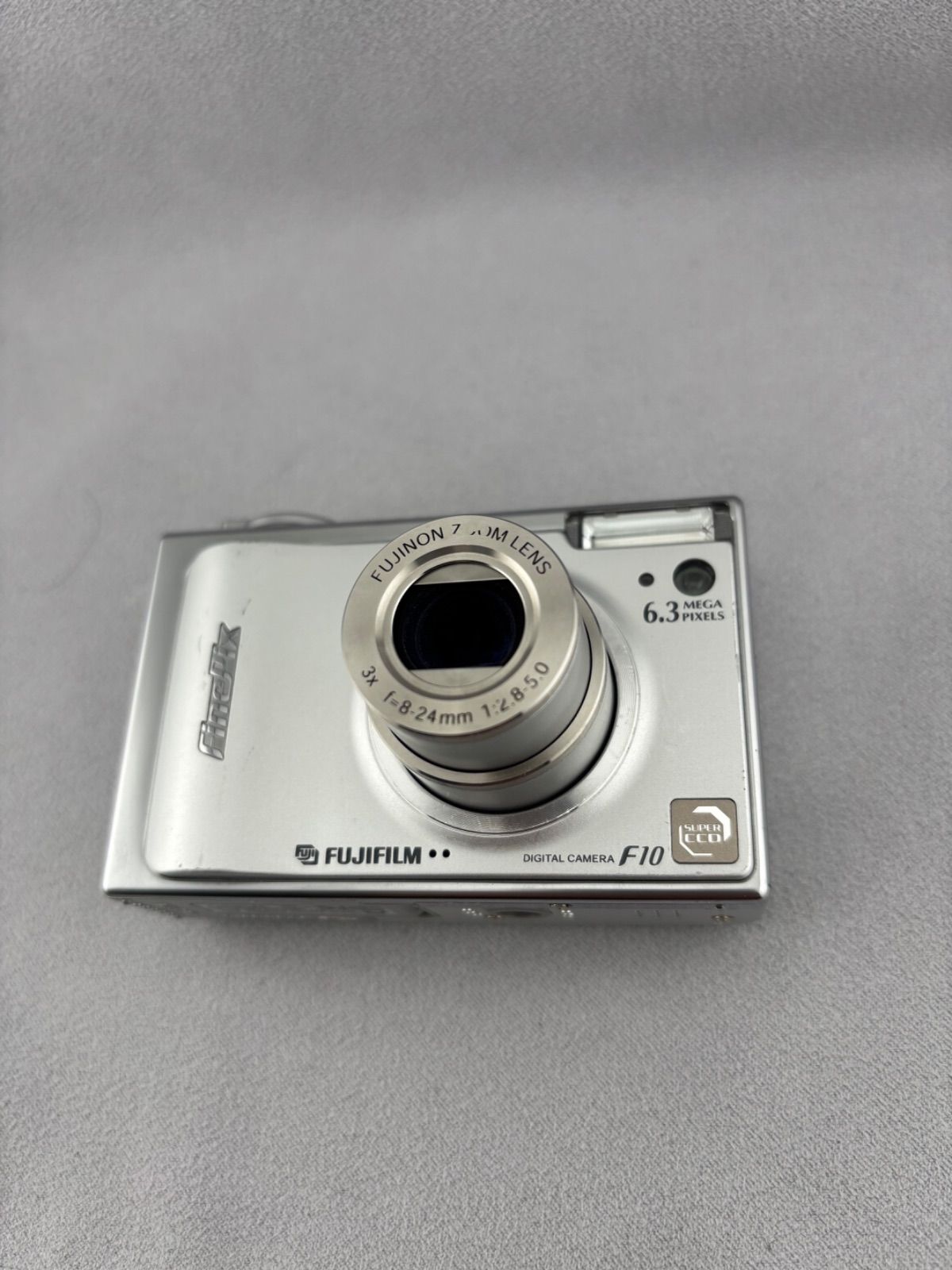 2139【動作確認済み】 FUJIFILM FinePix F10 シルバー 富士フィルム