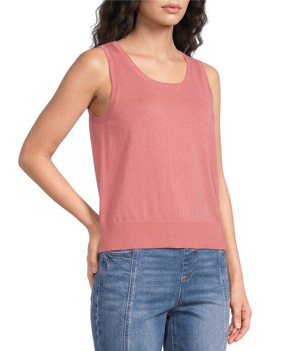 ウエストバウンド レディース アウター ニット・セーター ノースリーブ Westbound Sleevelesscoop Neck Sweater Tank Topeach Blossom ピーチ