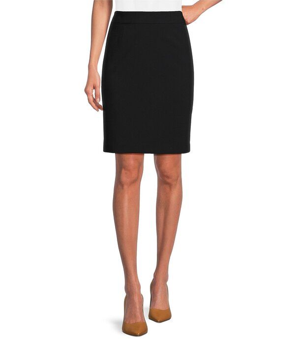 カルバンクライン レディース ボトムスカート Calvin Klein High Rise Luxe Stretch Coordinating Pencil Skirt Navy ネイビー