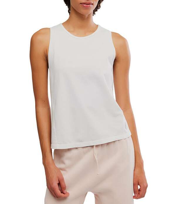 フリーピープル レディース トップス タンクトップ クルーネック ノースリーブ Free People FP Movement Hot Shotwist Crew Neck Sleeveless Ta
