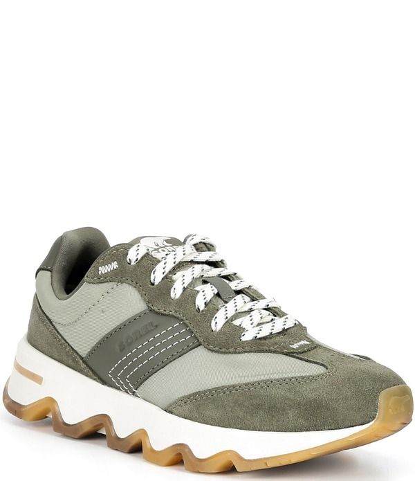 ソレル レディース シューズ スニーカー Sorel Kinetic Emberetro Sneakerstone GreenDusty Twill グリーン 28,470円
