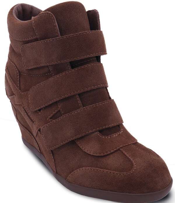 アッシュ レディース シューズ スニーカー スエード ASH Bowie 20 Suede Sporty Wedge Sneakers Mink ミンク