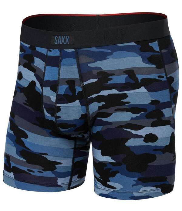 サックス メンズ アンダーウェア ボクサーパンツ SAXX Vibe Xtra Cloudbank Camouflage 6 Inseam Boxer Briefs Cloudbank Camoufl