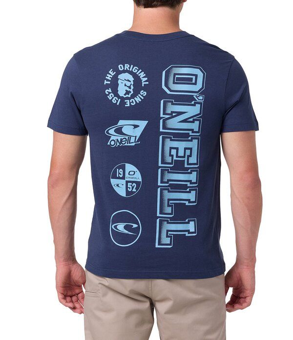 オニール メンズ トップス シャツ ONeill Steez Short Sleeve TShirt Navy ネイビー