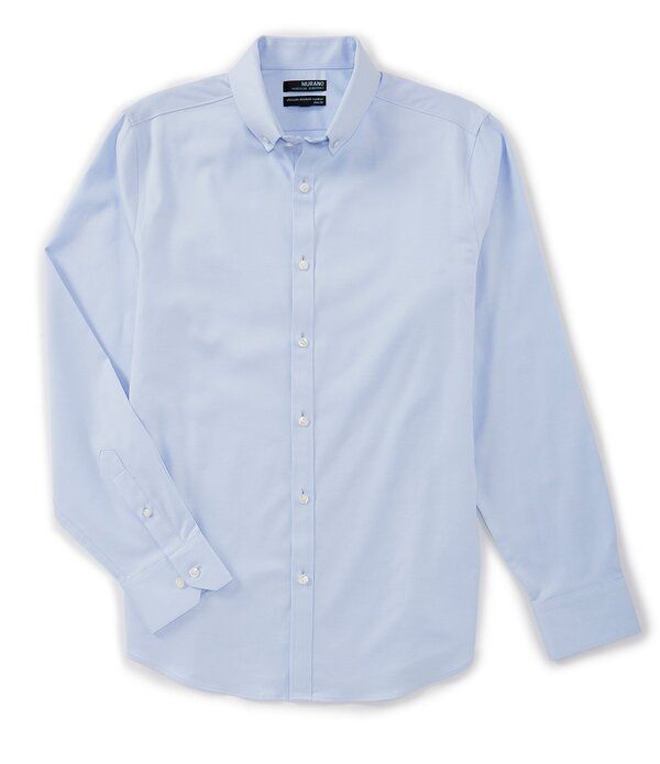 ムラノ メンズ トップス シャツ 長袖 Murano WardrobessentialslimFit Solid TwillongSleeve Woven Shirt Light Periwinkle