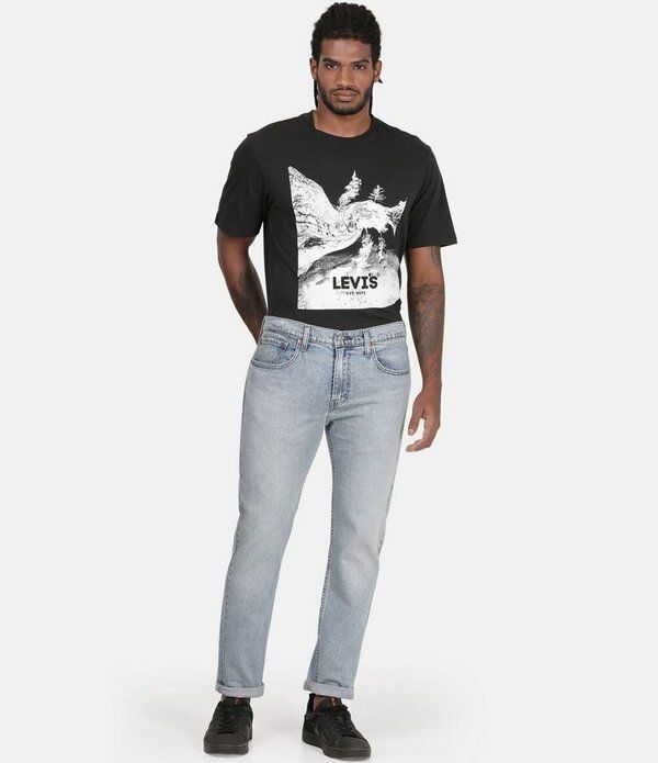 リーバイス メンズ ボトムス デニムパンツ テーパードフィット ジーンズ LevisR 502 Regular Tape red Fit Jeans Only Wish