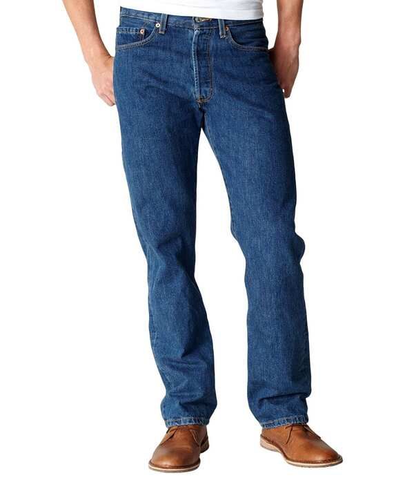 リーバイス メンズ ボトムス デニムパンツ ジーンズ LevisR 501R Original Classic Fit Rigid Jeans Dark Stonewash