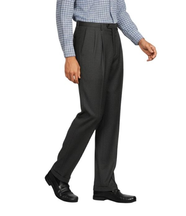 ラウンドトゥリーアンドヨーク メンズ ボトムス カジュアルパンツ プリーツ Roundtree Yorke TravelSmart Luxury Gabardine Ultimate Comfort