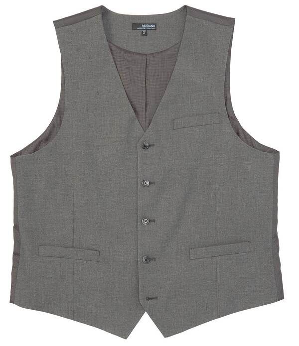 ムラノ メンズ アウター ベストール Murano Big Tall Wardrobessentialsuit Separates Twill Vest Charcoal チャコール