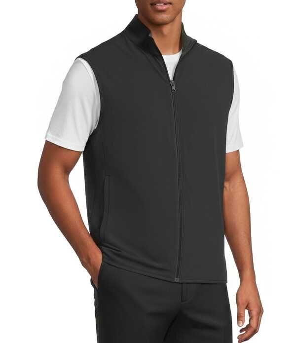 ラウンドトゥリーアンドヨーク メンズ トップス ベスト Roundtree Yorke Reversible Performance Solid FullZip Vest Black ブラック