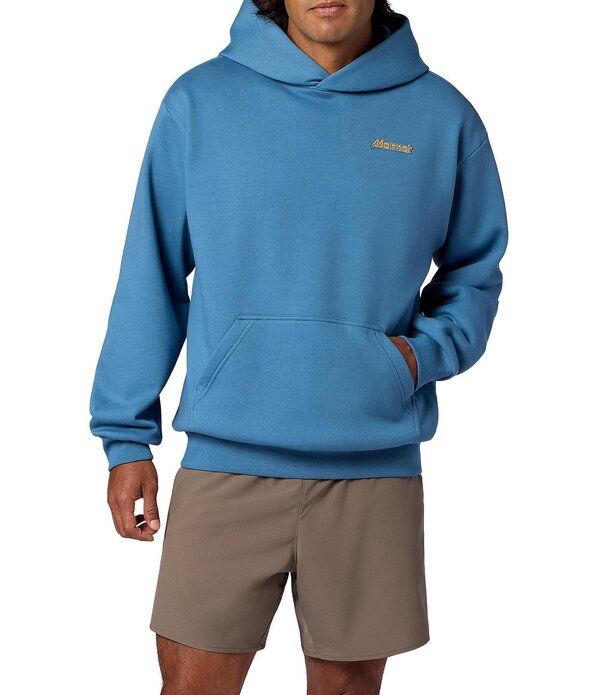 マーモット メンズ アウター パーカー・スウェット ロゴ フリース グラフィック Marmot For Life Graphic Logo Fleece Hoodie Summer Storm