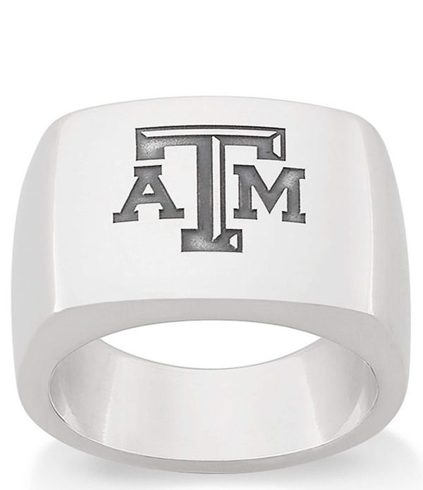 ジェームズ エイヴリー メンズ アクセサリー カフスボタン James Avery Texas AM University Signet Ring Sterling Silver シルバー