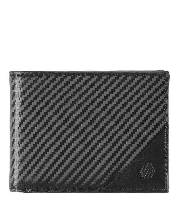 ジョンストンアンドマーフィー メンズ アクセサリー 財布 Johnston Murphy Mens Hudson Etched Billfold Black ブラック