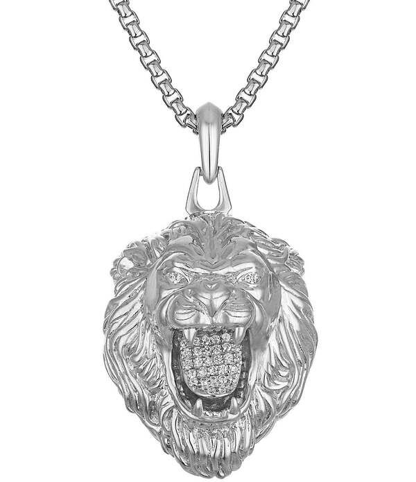 ブロバ メンズ アクセサリー カフスボタン Tシャツ レース Bulova Mens ThreeDimensionalion Head with Diamondstainlessteelong Pen