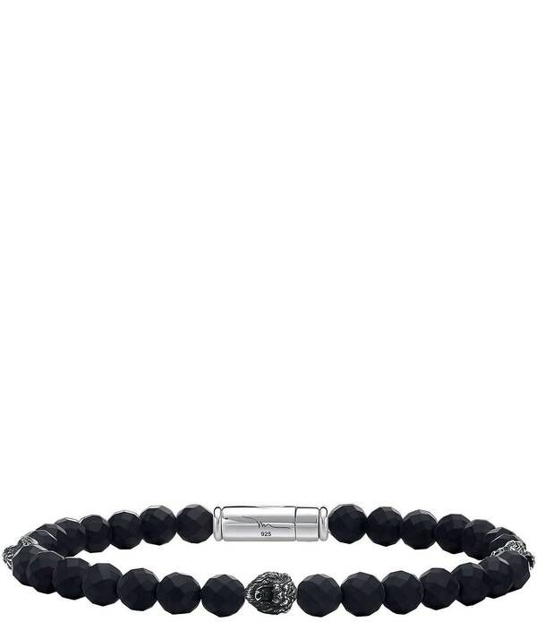 ブロバ メンズ アクセサリー カフスボタン Bulova Mens Dial Classic Line Bracelet Black ブラック