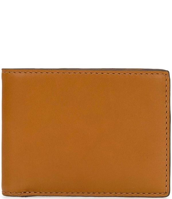パトリシアナシュ メンズ アクセサリー 財布 レザー Patricia Nash Lorenzo FullGrain Leather Double Bifold Wallet Natural