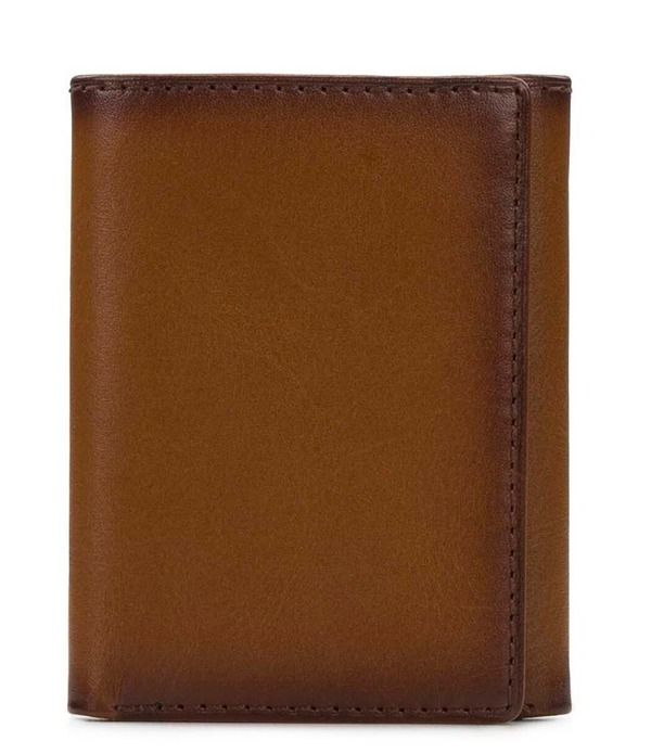 パトリシアナシュ メンズ アクセサリー 財布 レザー Patricia Nash Leather Whiskey Trifold Wallet Whiskey
