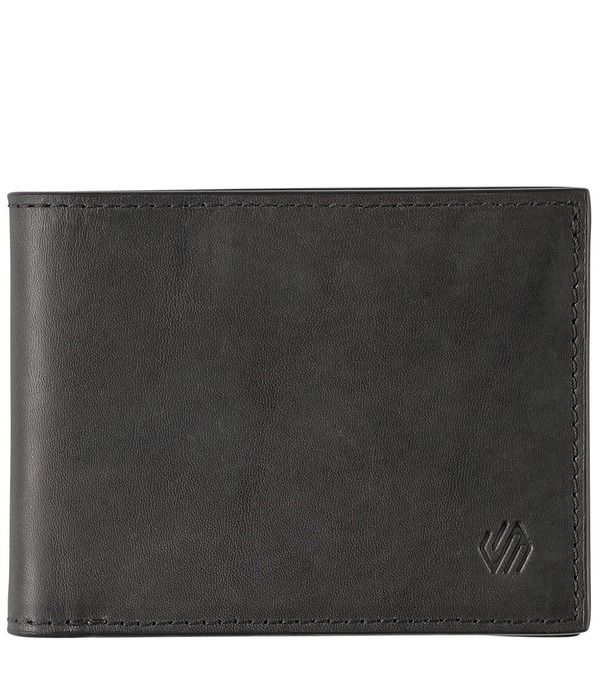 ジョンストンアンドマーフィー メンズ アクセサリー 財布 レザー Johnston Murphy Mens Rhodes 2in1 Full Grain Leather Billfold Wallet