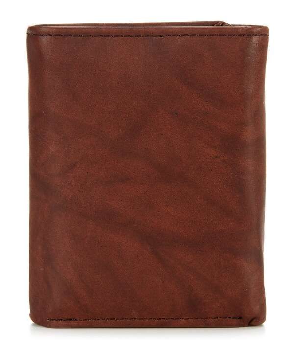 ラウンドトゥリーアンドヨーク メンズ アクセサリー 財布 Roundtree Yorke Bryan Trifold With Wing Brown ブラウン