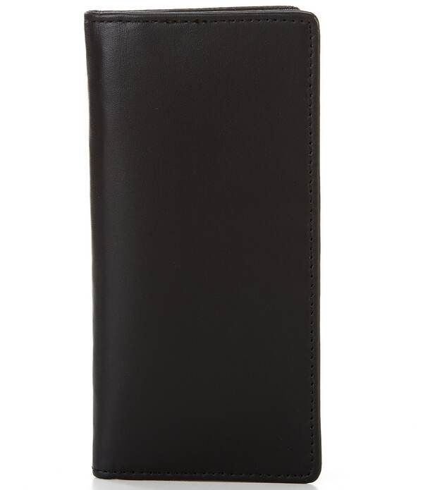 ラウンドトゥリーアンドヨーク メンズ アクセサリー 財布 レザー Roundtree Yorke Secretary Leather Wallet Black ブラック