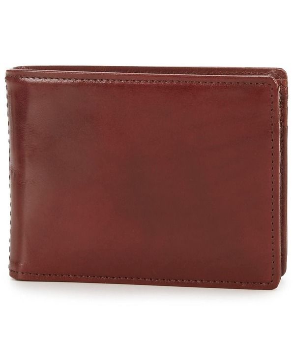 ボスカ メンズ アクセサリー 財布 レザー Bosca Old Leather Executive ID Wallet Dark Brown ブラウン