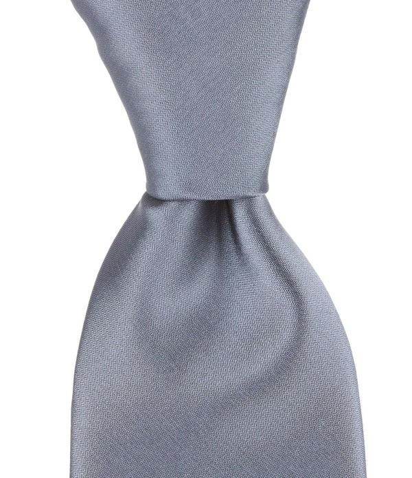 ムラノ メンズ アクセサリー ネクタイ シルク Murano Prom 2 34 Solid Slim Silk Tie Charcoal チャコール