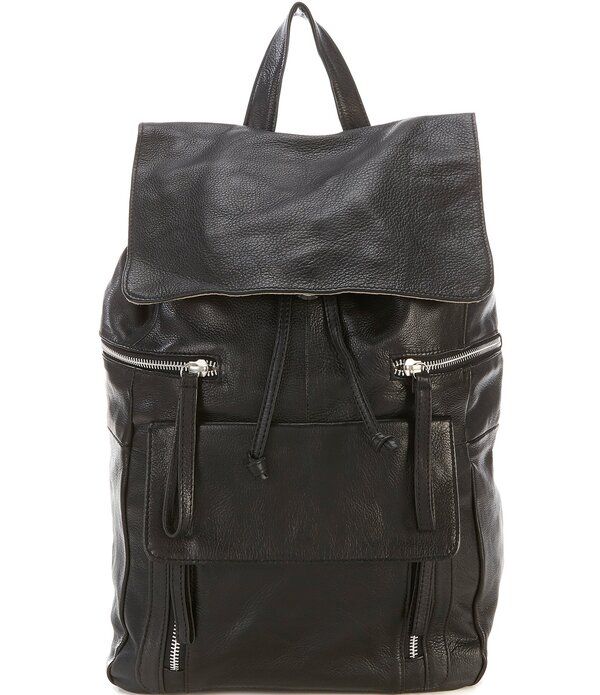 デイアンドムード レディース バッグ バックパック・リュックサック レザー Day Mood Hannah Large Leather Backpack Black ブラック