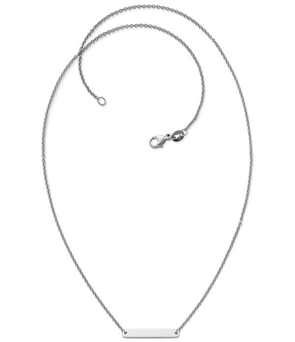 ジェームズ エイヴリー レディース アクセサリー ネックレス・チョーカー レース James Avery Engravable Horizonecklace Sterling Silver シルバー