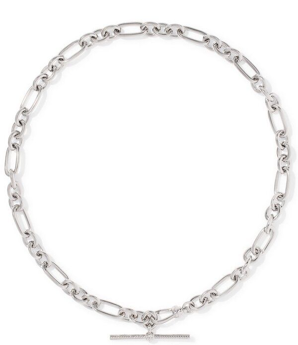 ケンドラスコット レディース アクセサリー ネックレス・チョーカー レース Kendra Scott Embry Safari Link Chain Y Necklace Silver シルバー