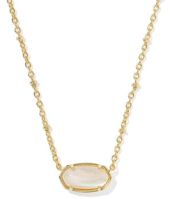 ケンドラスコット レディース アクセサリー ネックレス・チョーカー レース Kendra Scottiger Striped Elisa Short Pendant Necklace Natural 18,186円