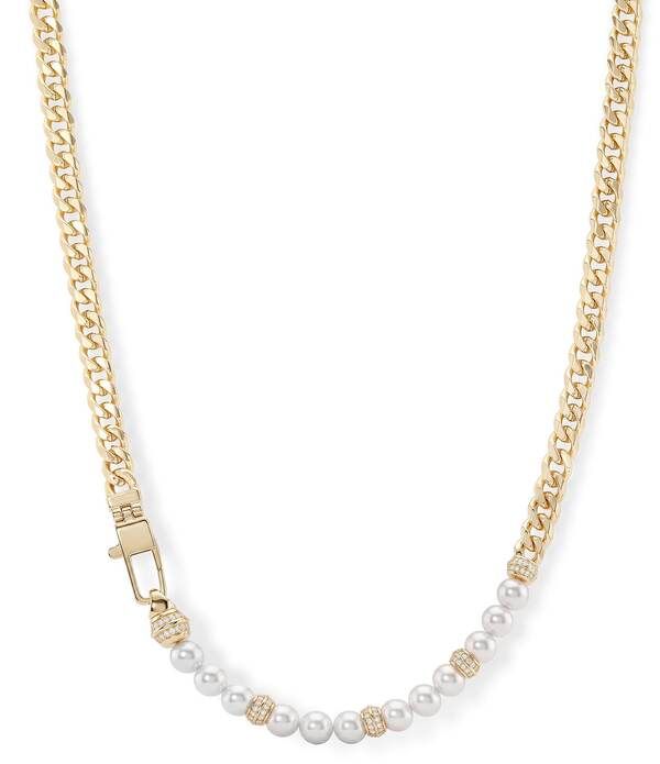 メリンダマリア レディース アクセサリー ネックレス・チョーカー レース Melinda Maria Julian Loves Pearls Collar Necklace GoldPearl パール