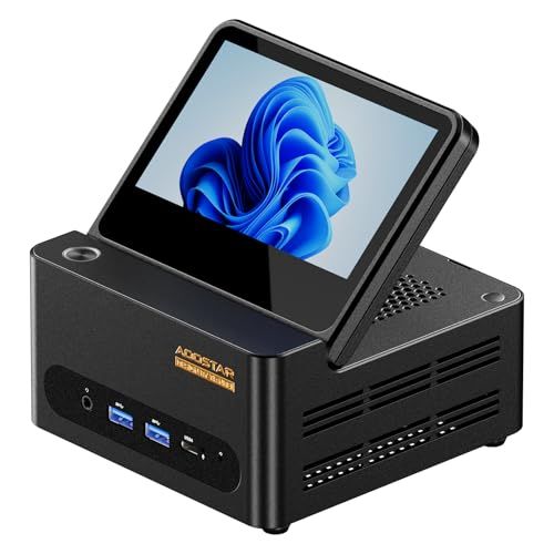AOOSTAR ミニPC ベアボーン Ryzen7 H255（8C/16T/最大4.9GHz ryzen 7640hsより速い）／Radeon 780M／2×DDR5・2×M.2スロット／OCuLink／USB4×2／2.5G LAN×2／WiFi6／BTmt
