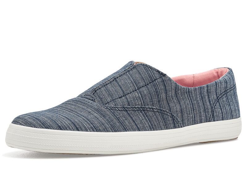 ケッズ レディース シューズ スニーカー Keds Champion Round Toe SlipOn Blue Chambray ブルー 11,346円