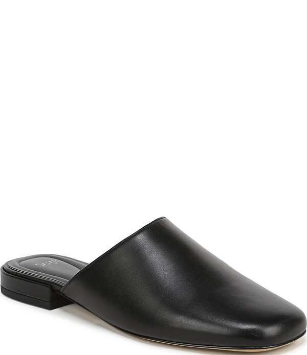 フランコサルト レディース シューズ パンプス レザー Sarto by Franco Sartolena Leather Mules Black ブラック 30,420円