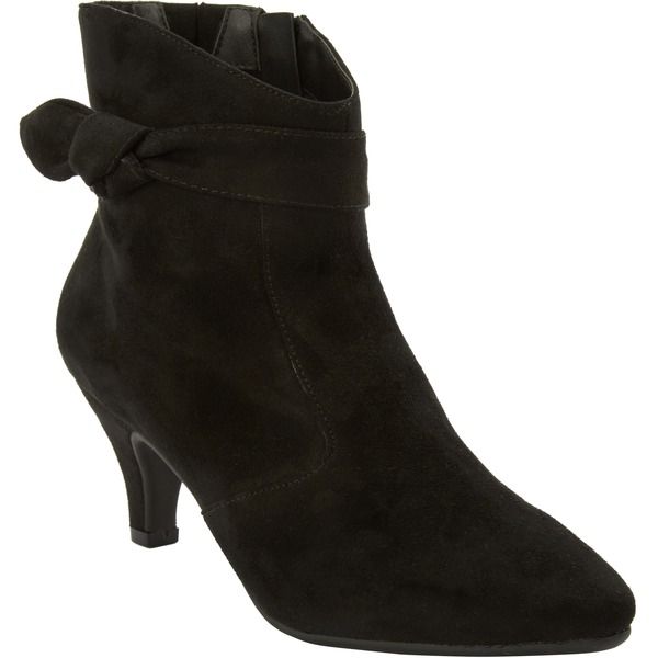 コンフォートビュー レディース シューズ ブーツ・レインブーツ Comfortview The Corrine Bootie Women BLACK ブラック