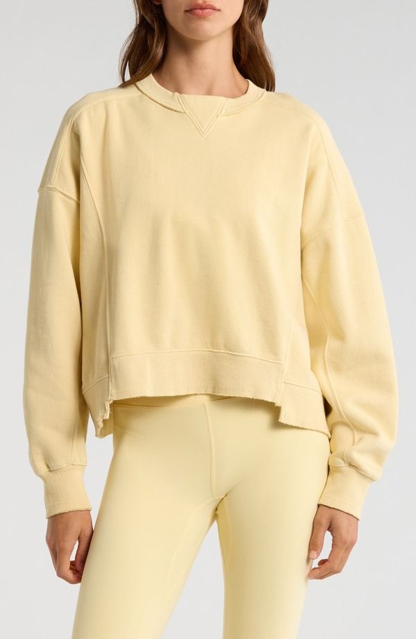 フリーピープル レディース アウター パーカー・スウェット シャツ コットン Free People FP Movement Intercept Cotton Blend Sweatshirt SUN