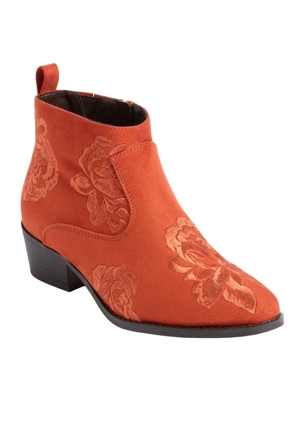 コンフォートビュー レディース シューズ ブーツ・レインブーツ Comfortview The Gwyneth Bootie Women COPPER 20,610円