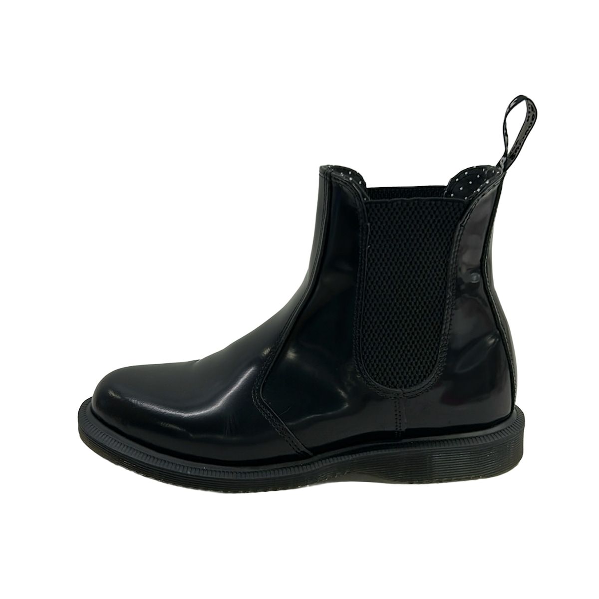 Dr.Martens(ドクターマーチン) ショートブーツ UK 5 レディース - 黒 サイドゴア レザー