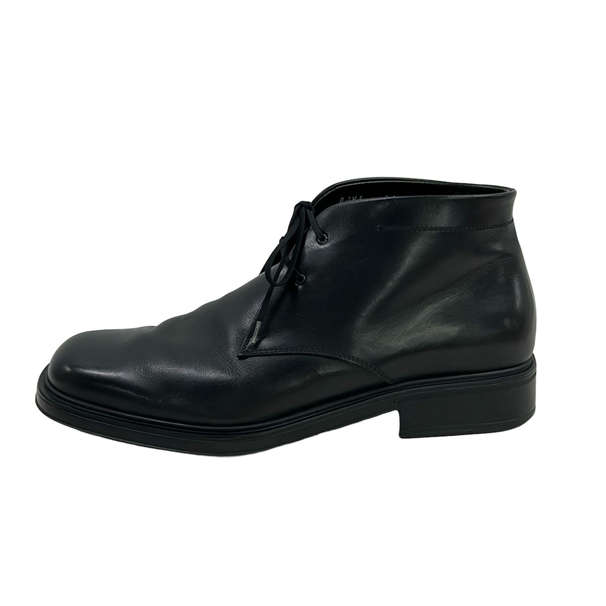 FERRAGAMO/SalvatoreFerragamo(サルバトーレフェラガモ) ショートブーツ 7 EE メンズ - 黒 STUDIO レザー 9,702円