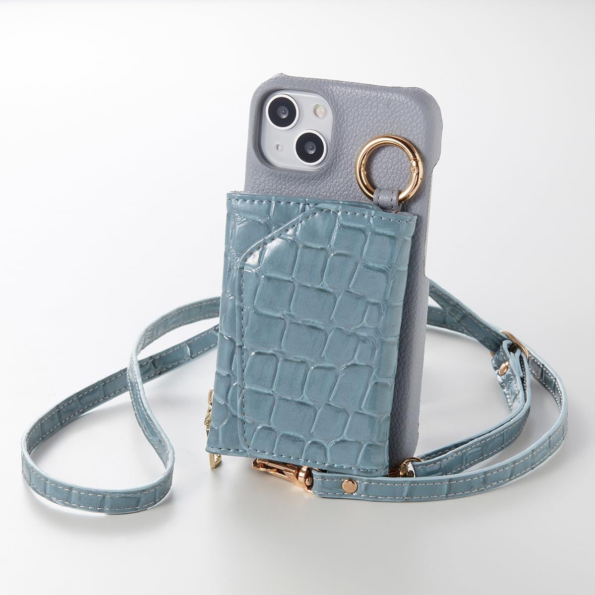 enHANCE スマホケース ショルダーストラップ付 iphone 17 ケース