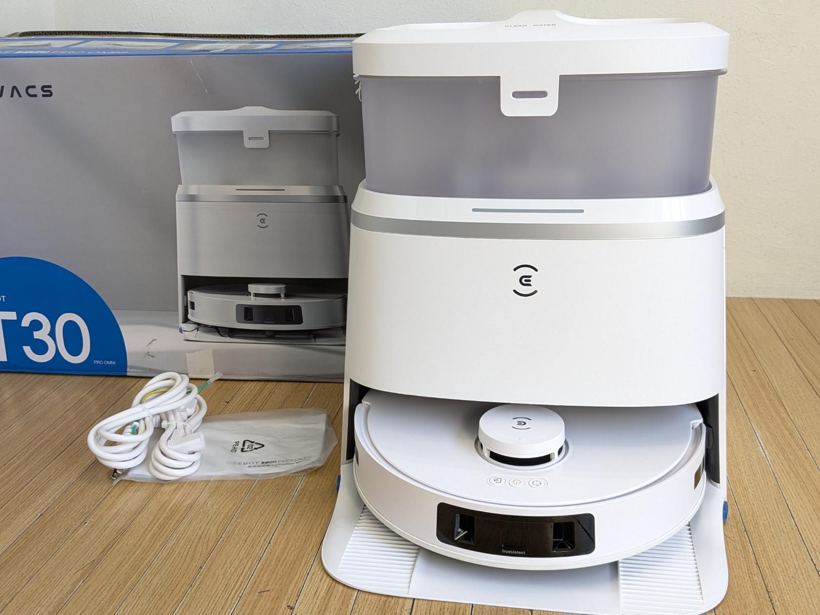 ECOVACS エコバックス ロボット掃除機 DEEBOT T30 PRO OMNI ロボット掃除機