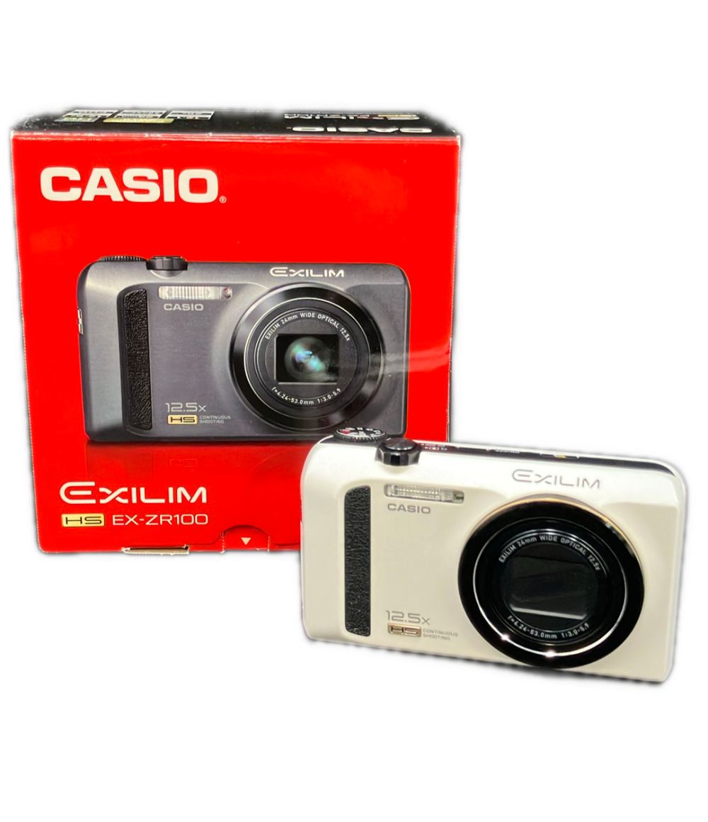 カシオ デジタルカメラ EXILIM EX-ZR100 CASIO