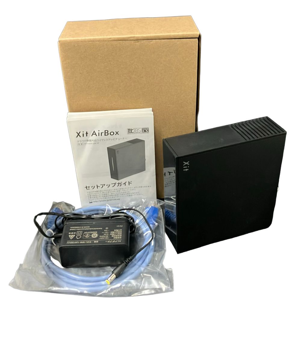 ピクセラ クラウド録画対応ワイヤレステレビチューナー Xit Airbox XIT-AIR 120CW 10,295円