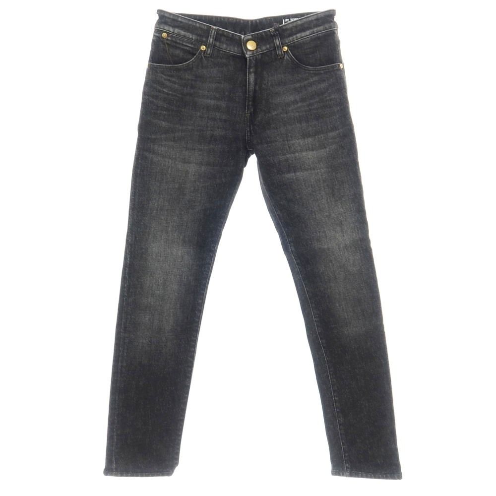 【中古】ピーティートリノ デニム PT TORINO DENIM SWING ストレッチ コットン デニムパンツ ジーンズ ブラック【サイズ29】【メンズ】