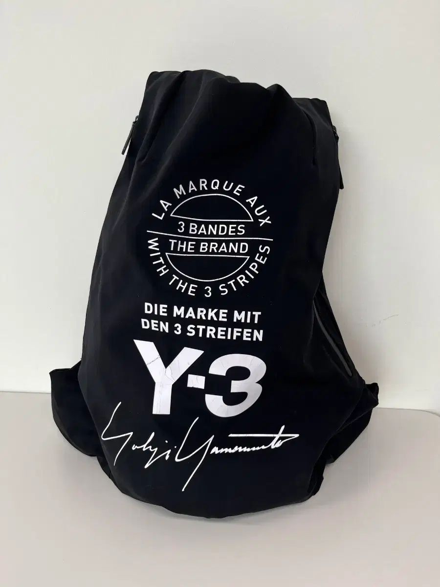 正規品 adidas X YOHJI YAMAMOTO ヨウジ ヤマモト Y-3 ブラック バックパック
