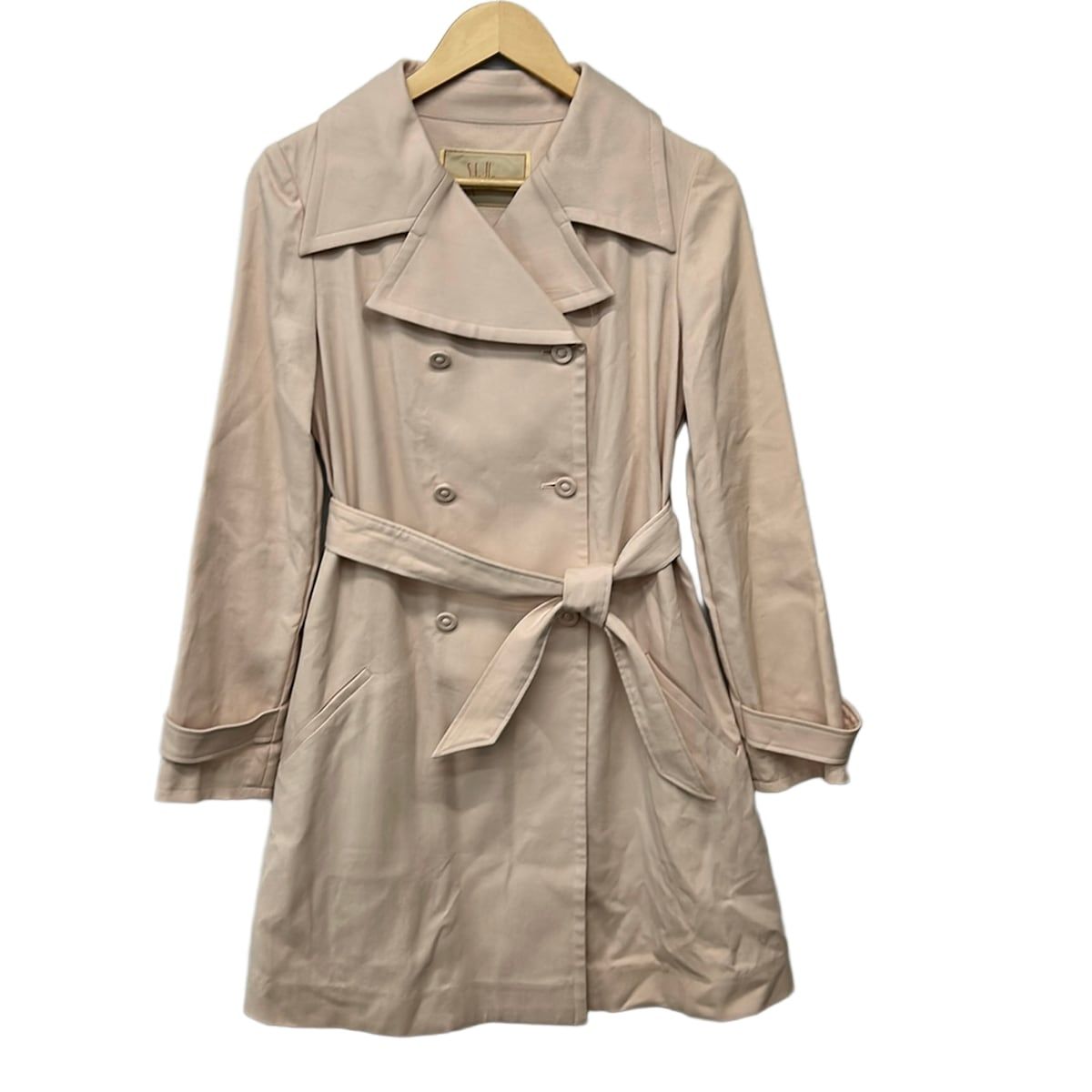 Sybilla(シビラ) トレンチコート サイズM レディース美品 - ライトピンク 長袖/秋/春 8,085円